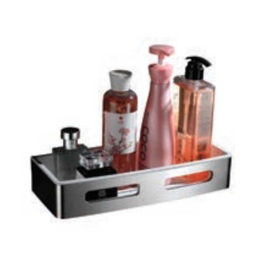 Kệ góc 1 tầng Đồng mạ Crom bóng Miken MKK-1905 - Image 5