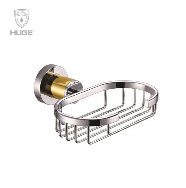Kệ góc đựng đồ phòng tắm 2 tầng màu đen Huge H-B1929N - Image 4