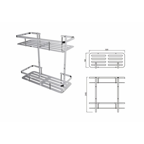 Kệ thẳng 1 tầng EcoBath EC-4068-1 - Image 5