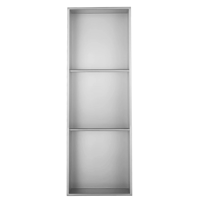 Kệ thẳng 1 tầng mạ PVD màu đen mờ Miken KW-BS19B (40cm) - Image 5