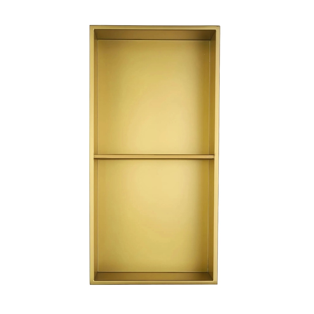 Kệ thẳng 1 tầng màu vàng chải EcoBath EC4068-1BG - Image 4