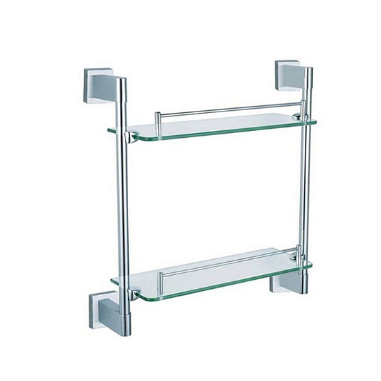 Kệ treo tường 2 tầng góc Duraqua B603 (225x225x365mm) - Image 3