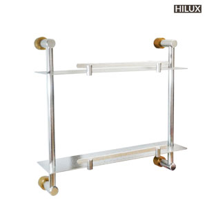 Kệ treo tường 2 tầng thẳng Duraqua B501 (330 x 140 x 360mm) - Image 5