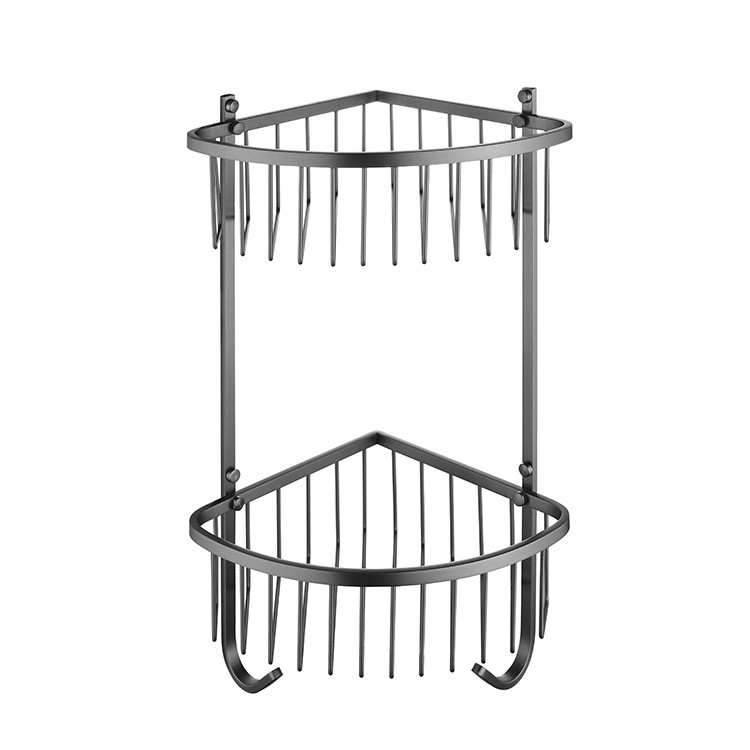 Kệ treo tường để dầu gội ,sữa tắm 2 tầng Inox 304 bóng Miken MKK-8500 - Image 5