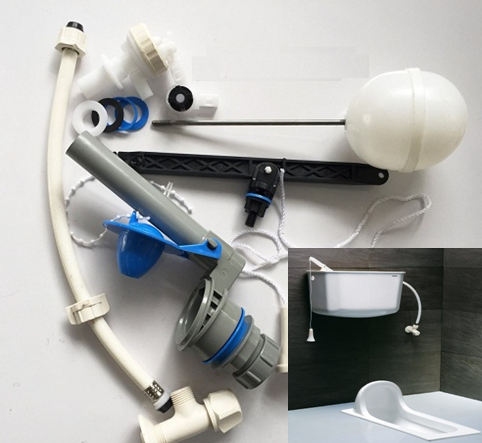 Két nước âm tường Basic BS-H06A - Image 3