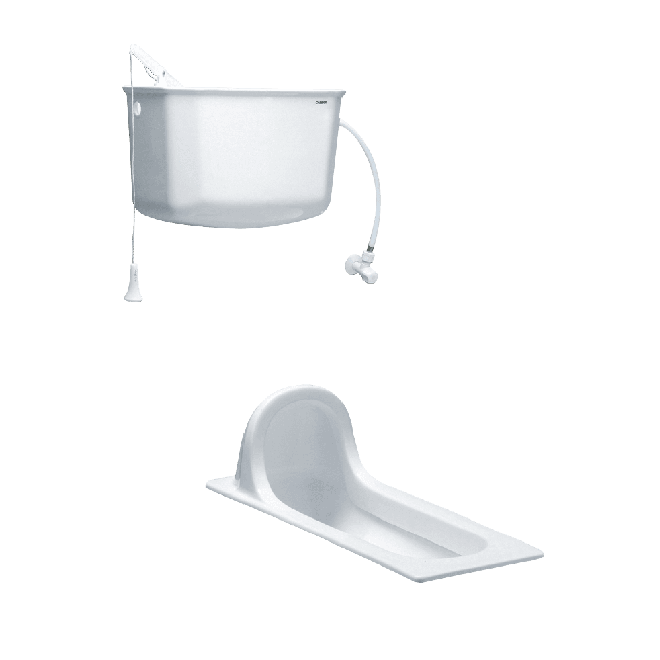 Két nước bồn cầu xổm JOMOO P95027-02-2 - Image 3