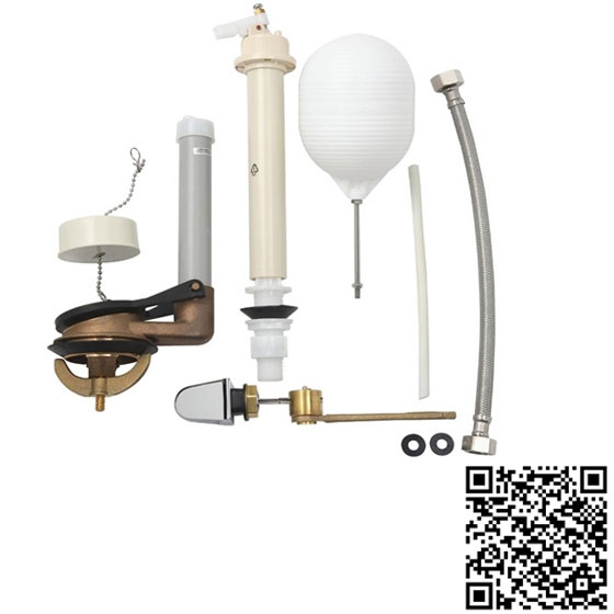 Két nước và khung âm tường Toto WH058R - Image 6