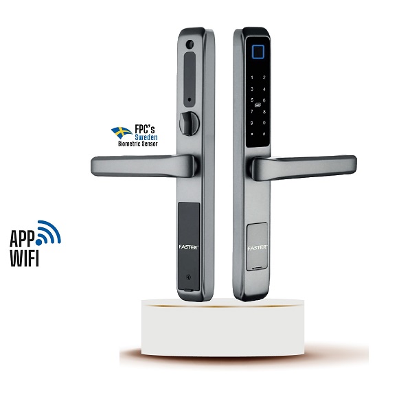 Khóa cửa nhận diện khuôn mặt Faster FS007FD3D-BS Face ID - Image 5