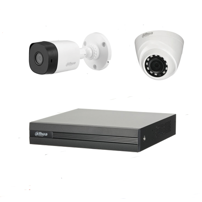 Lắp Đặt Trọn Gói 2 Camera Dahua