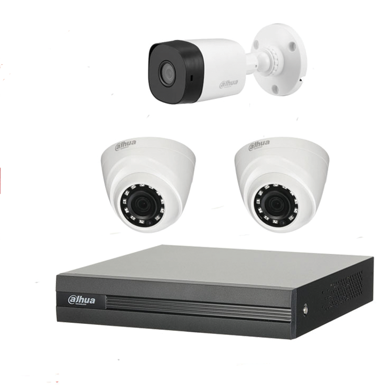Lắp Đặt Trọn Gói 3 Mắt Camera Dahua