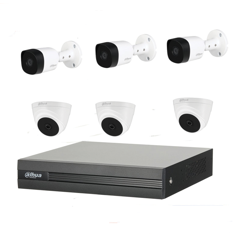 Lắp Đặt Trọn Gói 6 Camera Dahua