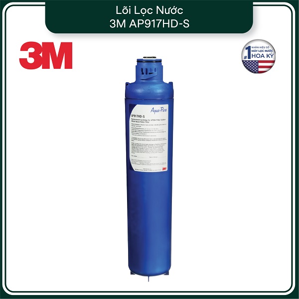 Lõi Thay Thế Cho Máy Lọc Nước Tổng Đầu Nguồn 3M AP904 (Mã AP917HD-S)