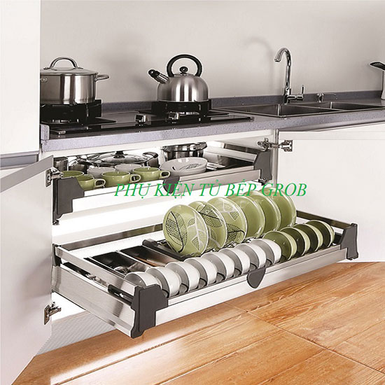 Mâm xoay 180 inox nan tròn Grob GR-180A - Image 5