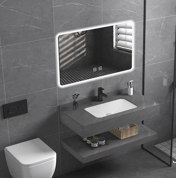 Mặt bàn đá chậu rửa lavabo HM-90116 - Image 3