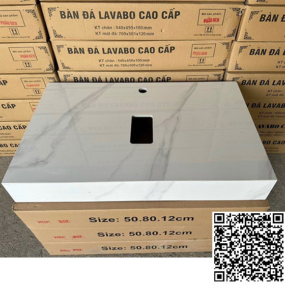 Mặt bàn đá chậu rửa lavabo HM-90134 - Image 5