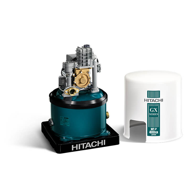 Máy bơm nước Tăng Áp Tự Động Hitachi WM-P200GX2 (Máy vuông) - Image 3