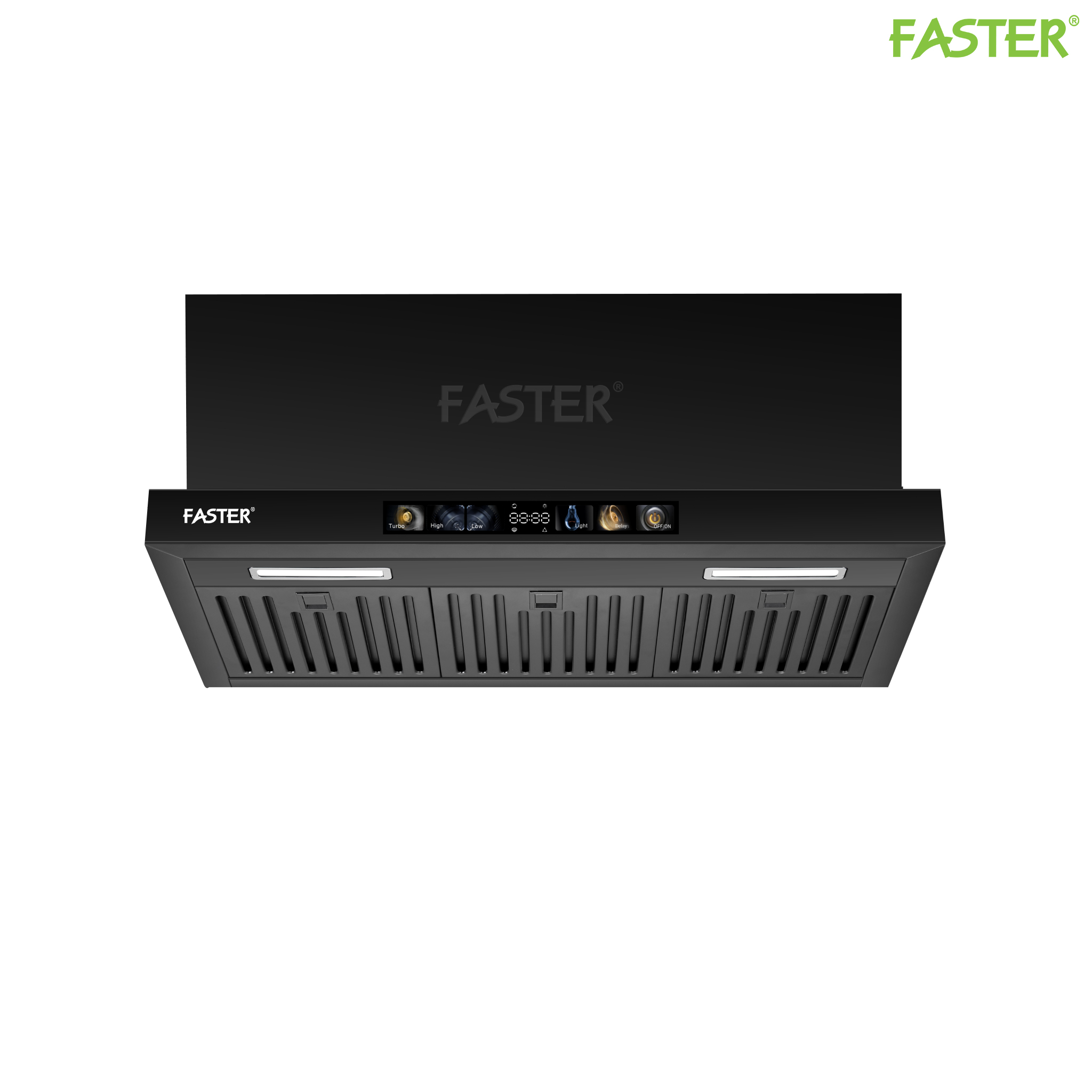 Máy hút mùi Faster FS 3388C2 Black-90 - Image 5