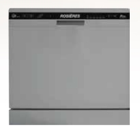 Máy rửa bát mini độc lập Rosieres RDCP8S-04