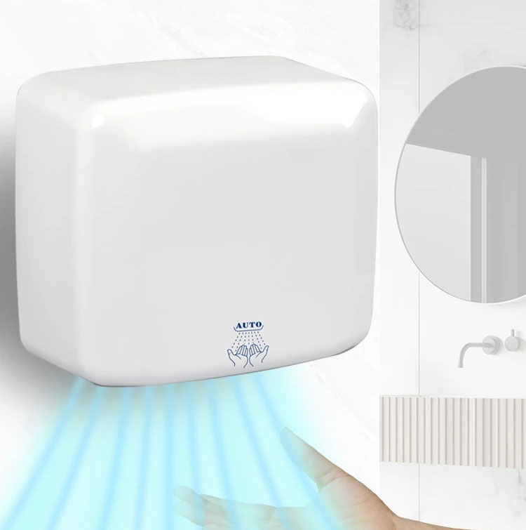 Máy sấy tay tốc độ cao vỏ Inox Miken GSQ-250A (công suất 2300W ) - Image 3