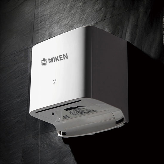Máy sấy tay tự động màu cam Miken MST-A1020RG - Image 5