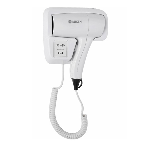 Máy sấy tóc treo tường Miken MKT-D90289-OC (có ổ cắm)
