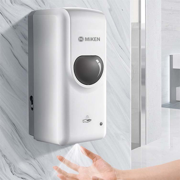Máy xịt cồn sát khuẩn, kết hợp đo thân nhiệt tự động Miken MKXC-K9Pro Plus ( Có chân) - Image 5