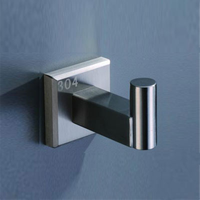 Móc áo 3 chạc màu crom xoay treo tường Miken-029W - Image 3