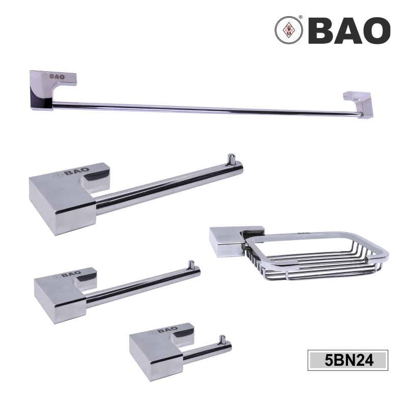 Móc áo đơn mạ vàng BAO BN 253V - Image 4