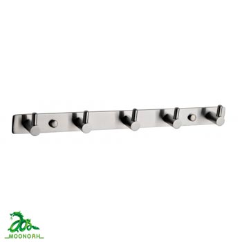 Móc áo Inox SUS 304 5 móc MN-1104-5 (42cm)