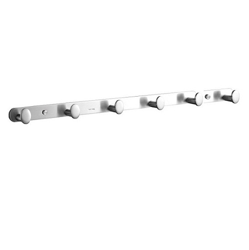 Móc áo treo tường 6 móc hình giọt nước SF-152-6 (55cm)