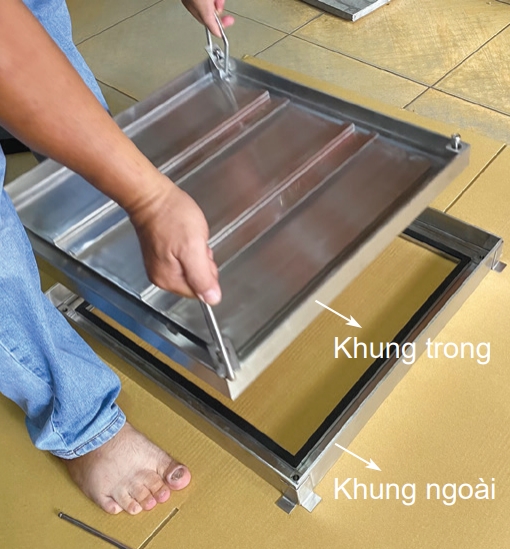 Móc áo treo tường mạ vàng 4 móc BAO BN 114V - Image 4
