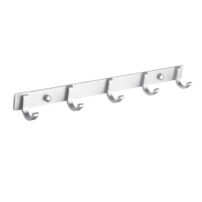 Móc quần áo 6 treo tường màu vàng chải Ecobath EC2005-6BG - Image 3