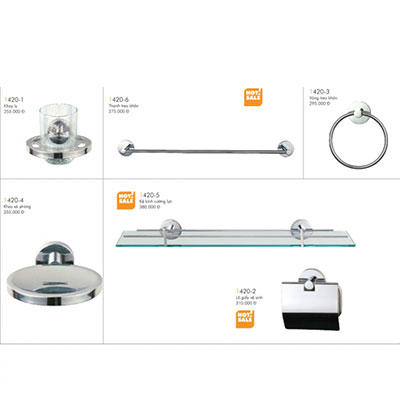 Móc treo khăn 5 móc Đình Quốc 4131 - Image 3