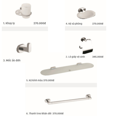 Móc treo khăn 7 móc Đình Quốc 49005 - Image 6