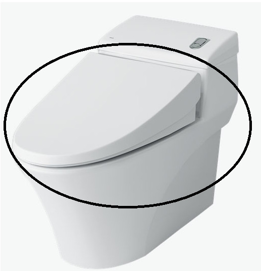 Nắp bồn cầu trẻ em Caesar M282 (thường) - (thích hợp CT1026) - Image 5