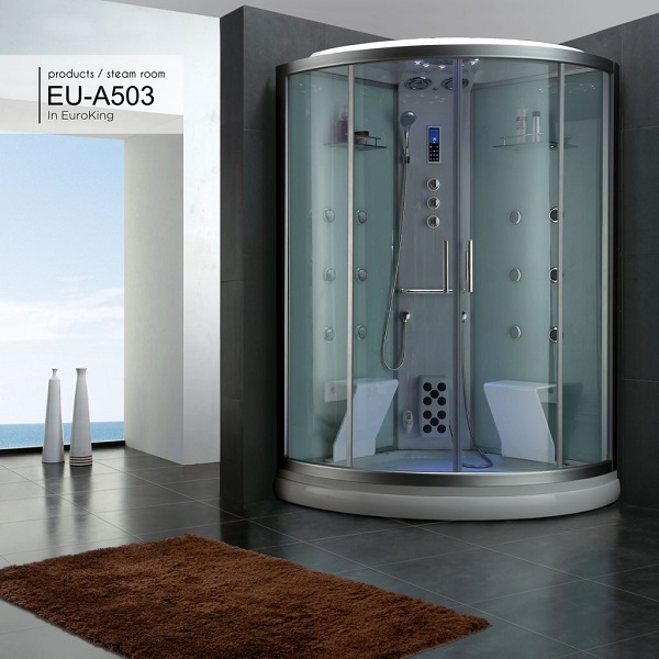 Phòng tắm góc massage Euroking EU-8825 (1320x1320x2200) - Image 4