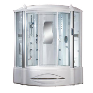 Phòng tắm góc xông hơi Euroking EU-8824 (1500x1500x2200)