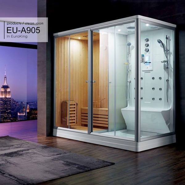 Phòng xông hơi Euroking EU-A802 (1180x850x2200) - Image 4