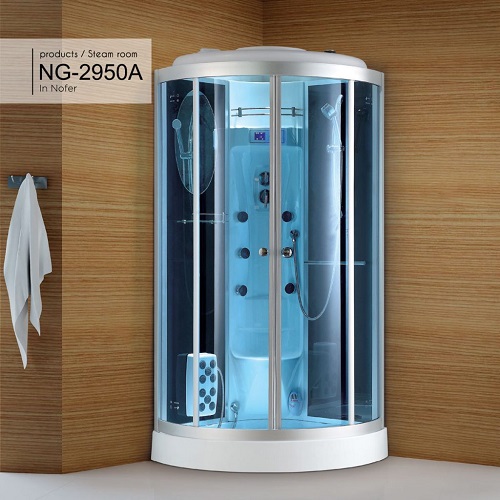 Phòng xông hơi ướt Nofer VS-201 (950x950x2150) - Image 3