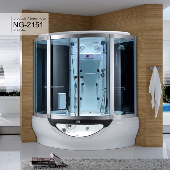 Phòng xông hơi ướt Nofer VS-201 (950x950x2150) - Image 5