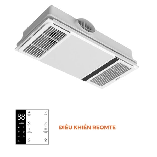 Quạt hút gió siêu mỏng Nanoco NMV2023 (Lỗ chờ 200x200mm) - Image 4