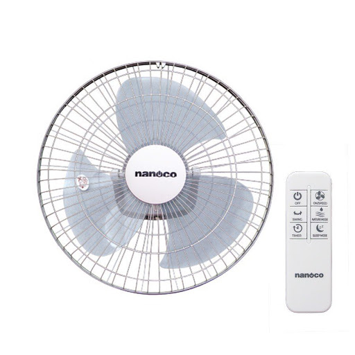 Quạt sạc điện đèn LED Nanoco NRF6310B màu xanh - Image 5