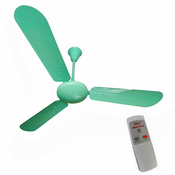 Quạt trần điều khiển từ xa Điện cơ 91 QT-1400, cánh sắt