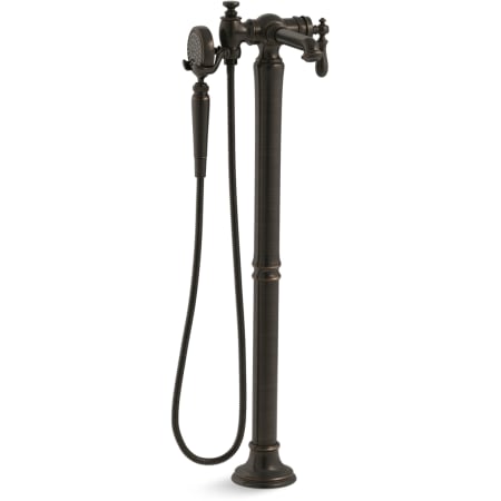 Sen cây đặt sàn bồn tắm mạ màu vàng MKS-099G - Image 4