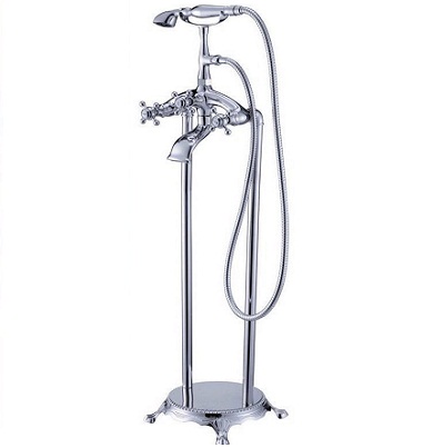 Sen cây đặt sàn cho bồn tắm mạ màu crom MK-51072W - Image 3
