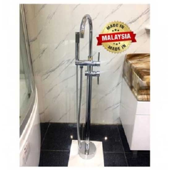 Sen cây đặt sàn cho bồn tắm màu chrome Miken MKS-0992 - Image 3