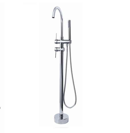 Sen cây đặt sàn cho bồn tắm màu đen Huge H-SF266B - Image 4