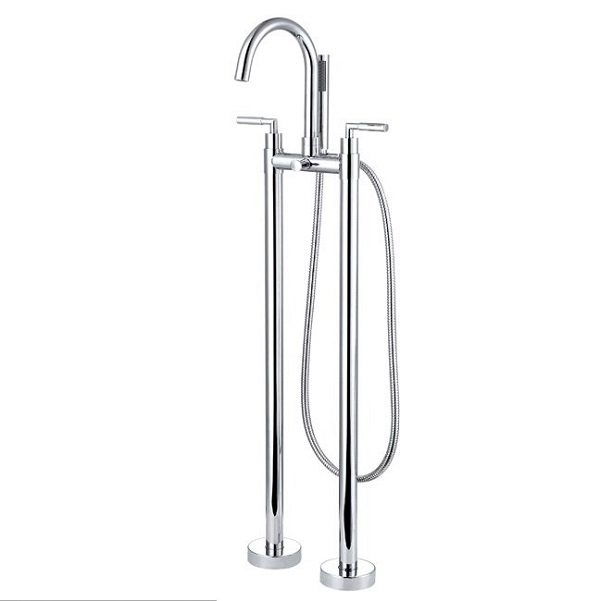 Sen cây đặt sàn cho bồn tắm màu đen Huge H-SF366B - Image 6