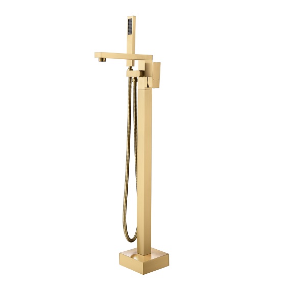Sen cây đặt sàn cho bồn tắm màu hồng vàng Miken MKS-099RG - Image 5