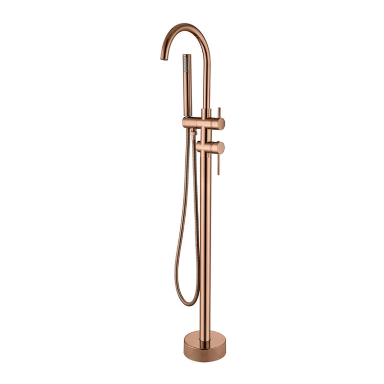 Sen cây đặt sàn cho bồn tắm màu vàng Miken MKS-08408G (lựa chọn bóng hoặc mờ) - Image 5